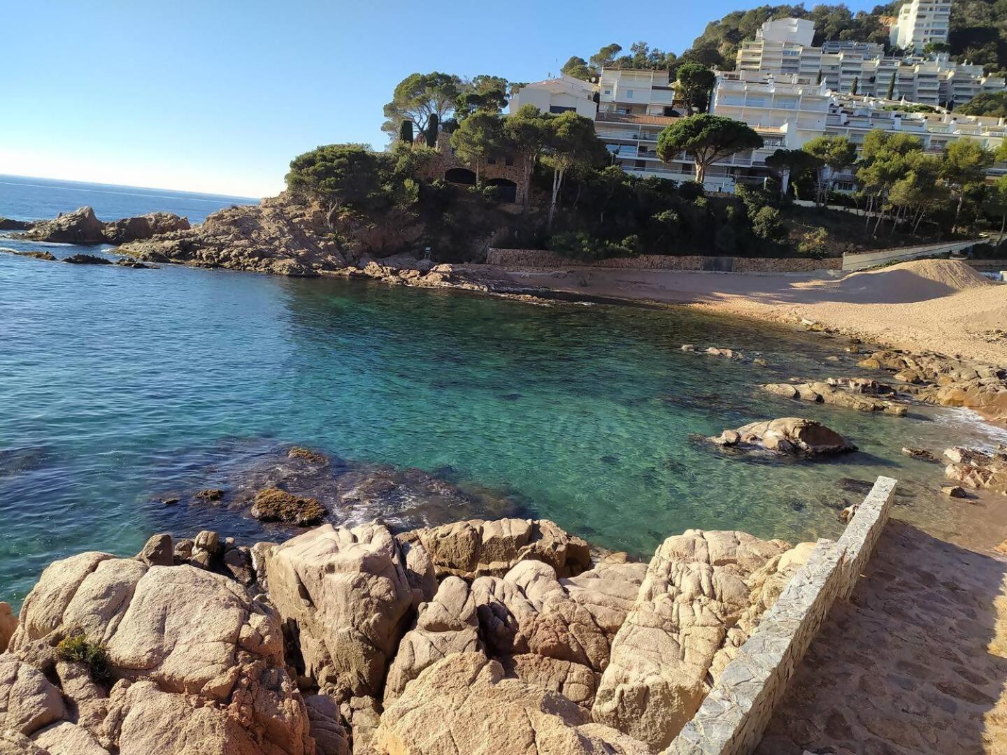 Appartamento Xalana Con Terraza Y Magnificas Vistas Al Mar Girona Esterno foto